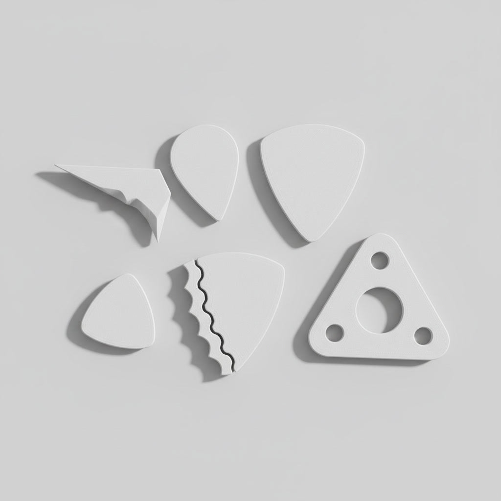 Kit Organización: 12 Púas + 10 Clips de Bolsa + Estuche de Cepillo - Pieza 3D impresa bajo pedido
