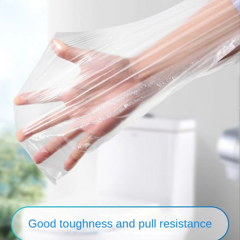 10/50PCS Biodegradable Disposable Plastic Toilet Seat Cover Portable Safety Travel Bathroom Toilet Paper Pad Bathroom Accessory