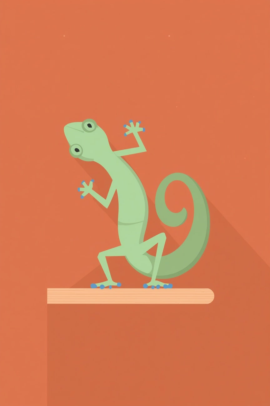 Gecko Articulado Flexible - Pieza 3D impresa bajo pedido