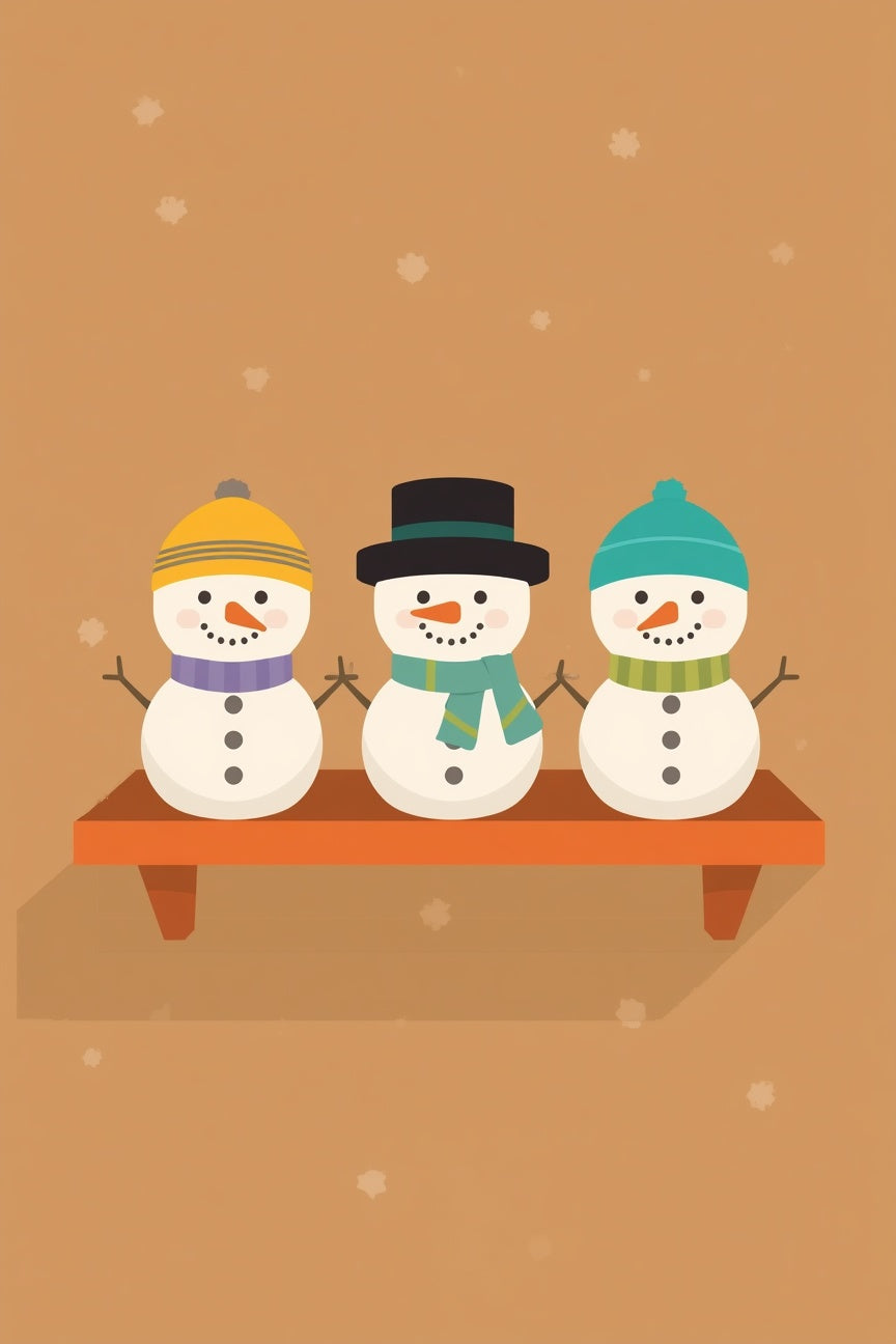 Muñeco de Nieve Articulado - Pieza 3D impresa bajo pedido
