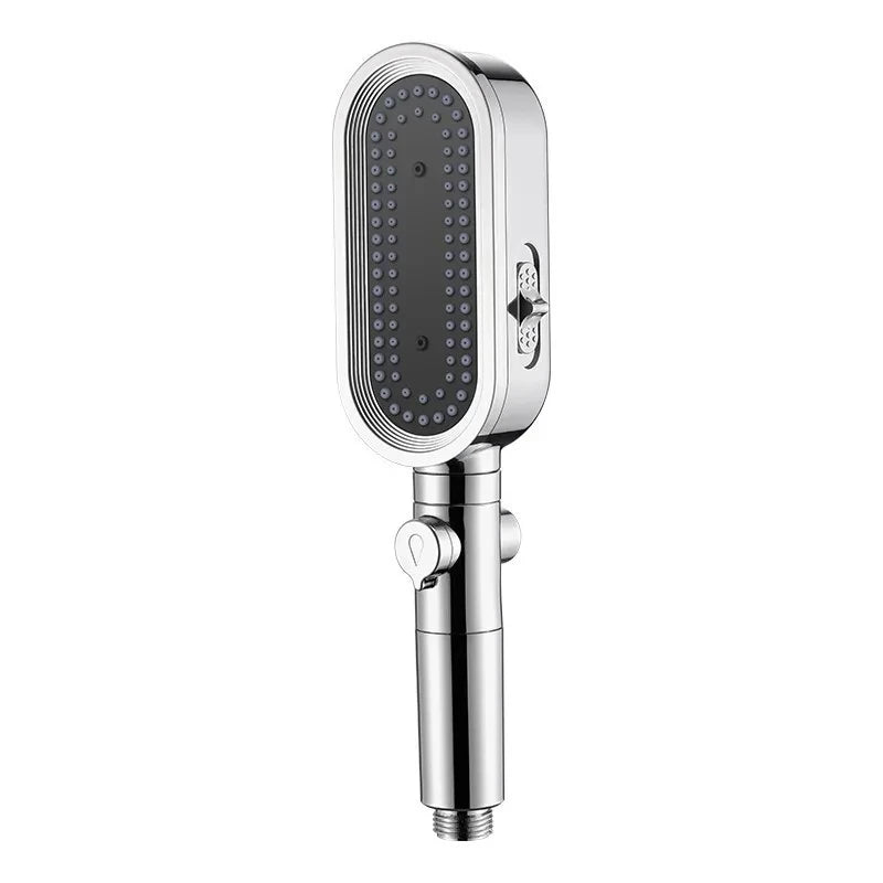 3 Modes High Pressure Shower Head Filter Handheld Adjustable Button Water Saving Large Flow Spray Nozzle Bathroom Accessories