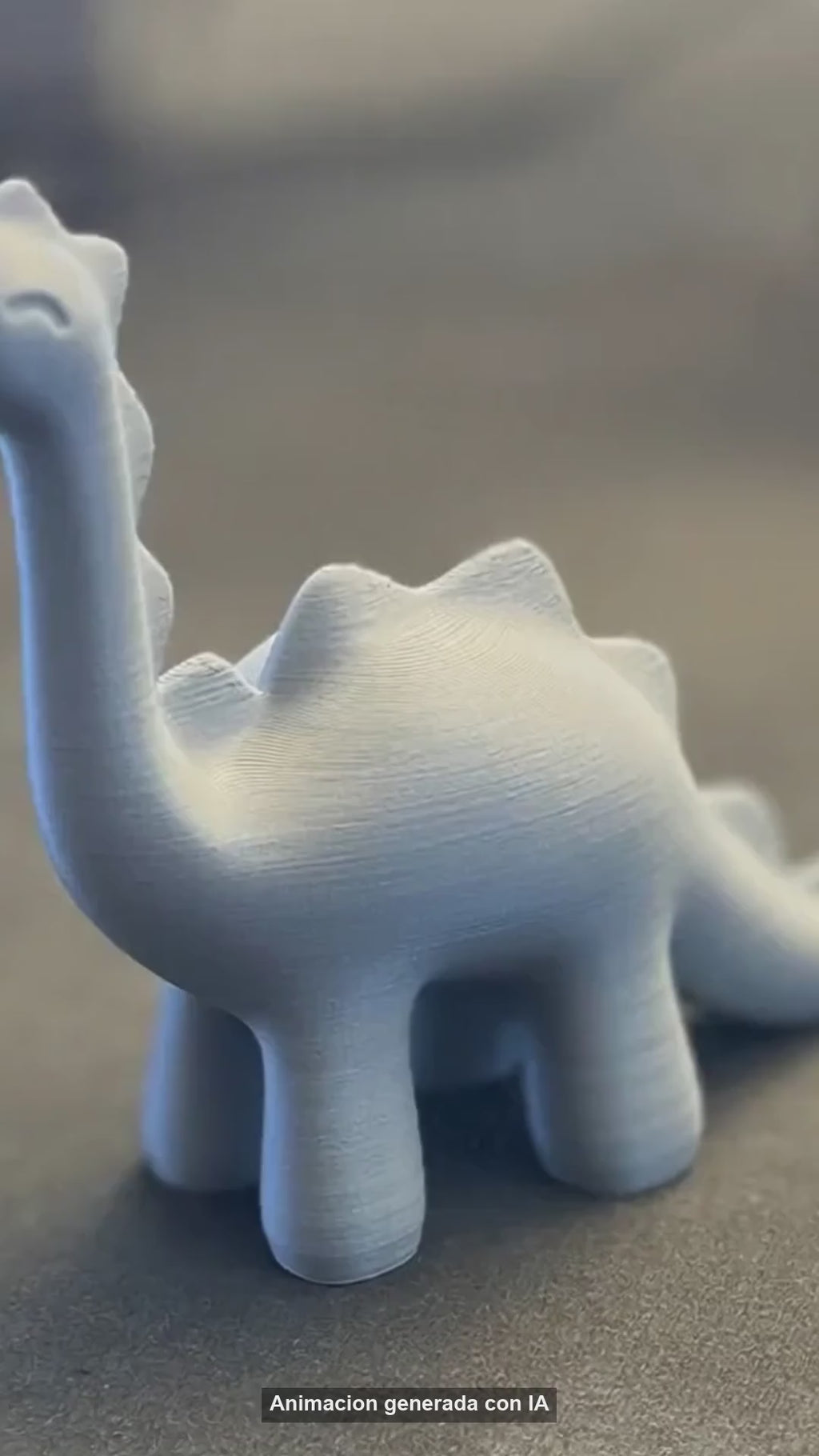 Dinosaurio de Cuello Largo - Pieza 3D impresa bajo pedido